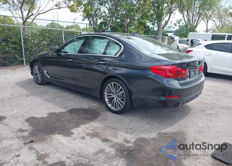 2018 BMW 530I из США, поврежденный, VIN WBAJA5C59JWA39772